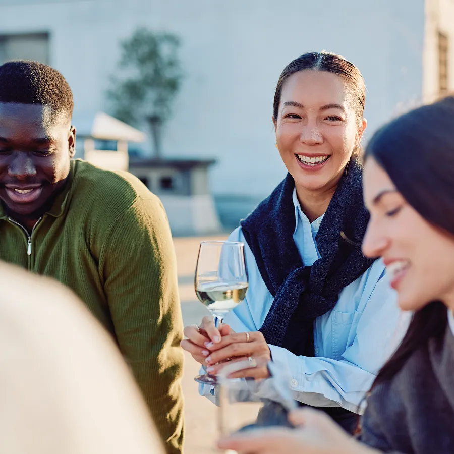 Rooftop patio
